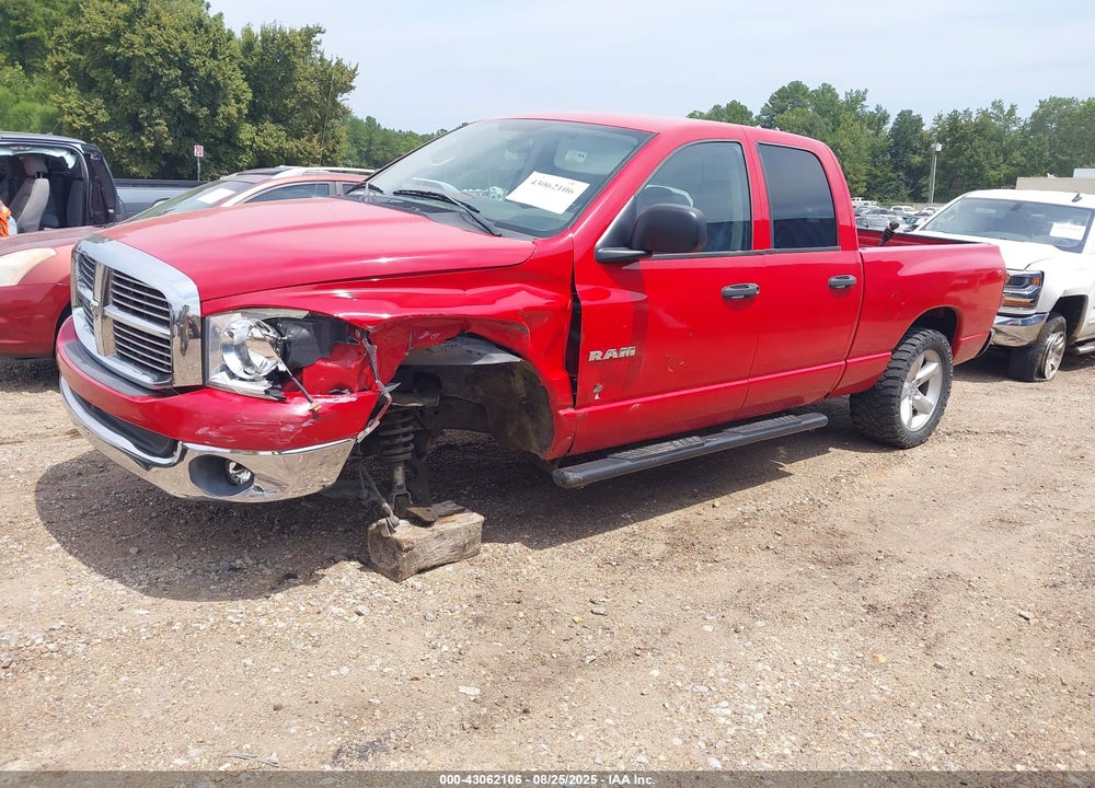 2008 DODGE RAM 1500 SLT VIN: 1D7HU18N28S586350