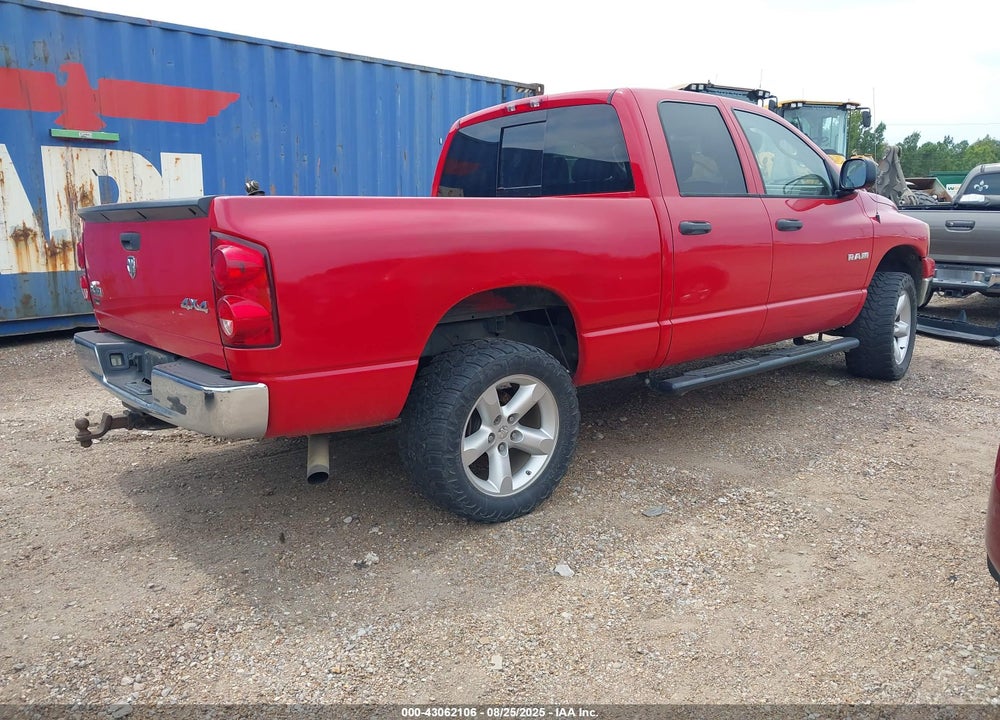2008 DODGE RAM 1500 SLT VIN: 1D7HU18N28S586350