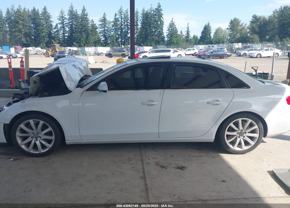 2013 AUDI A4 VIN: WAUFFAFLXDN036042
