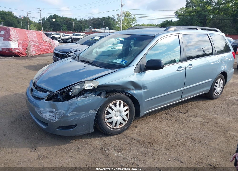 2008 TOYOTA SIENNA LE VIN: 5TDZK23C88S148277