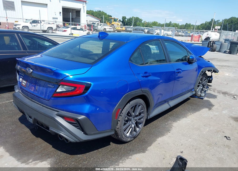 2022 SUBARU WRX VIN: JF1VBAF65N9019279