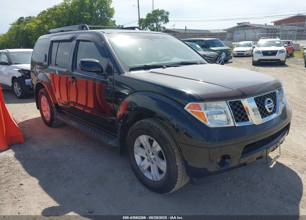 2006 NISSAN PATHFINDER LE VIN: 5N1AR18U16C628112