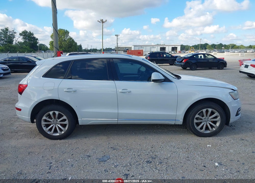 2013 AUDI Q5 2.0T PREMIUM VIN: WA1LFCFP5DA048914