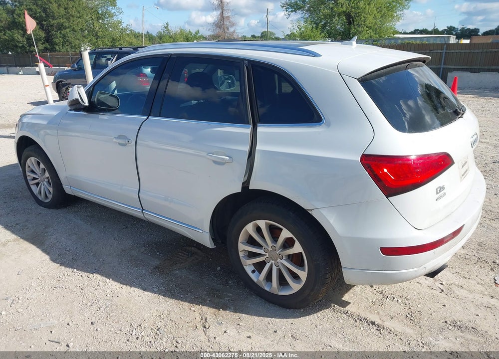 2013 AUDI Q5 2.0T PREMIUM VIN: WA1LFCFP5DA048914