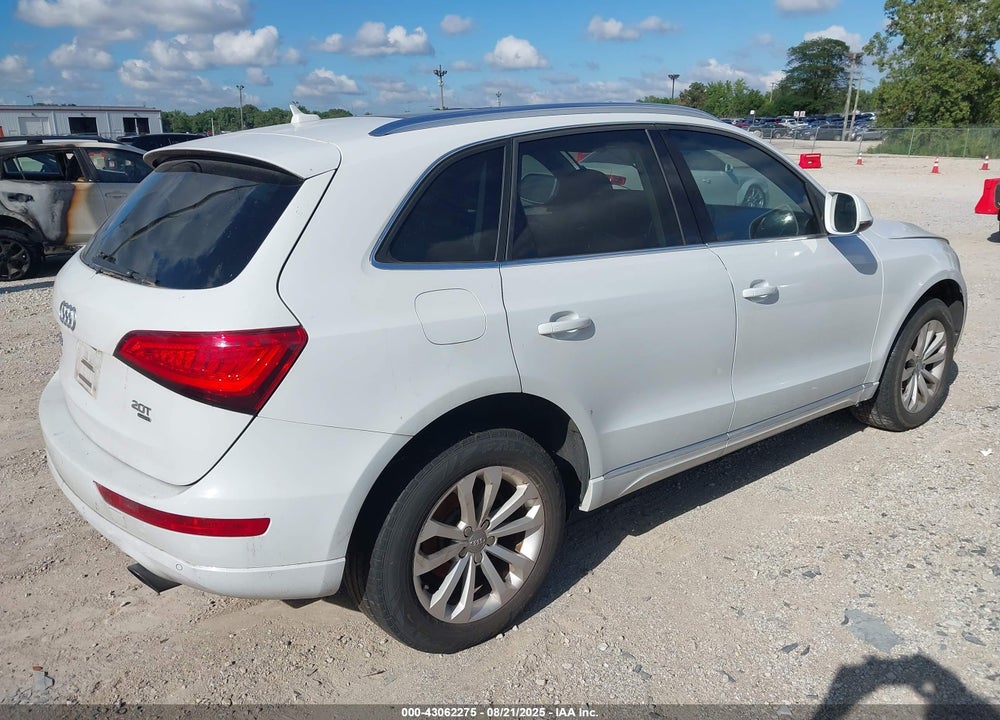 2013 AUDI Q5 2.0T PREMIUM VIN: WA1LFCFP5DA048914