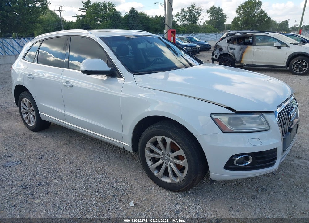 2013 AUDI Q5 2.0T PREMIUM VIN: WA1LFCFP5DA048914