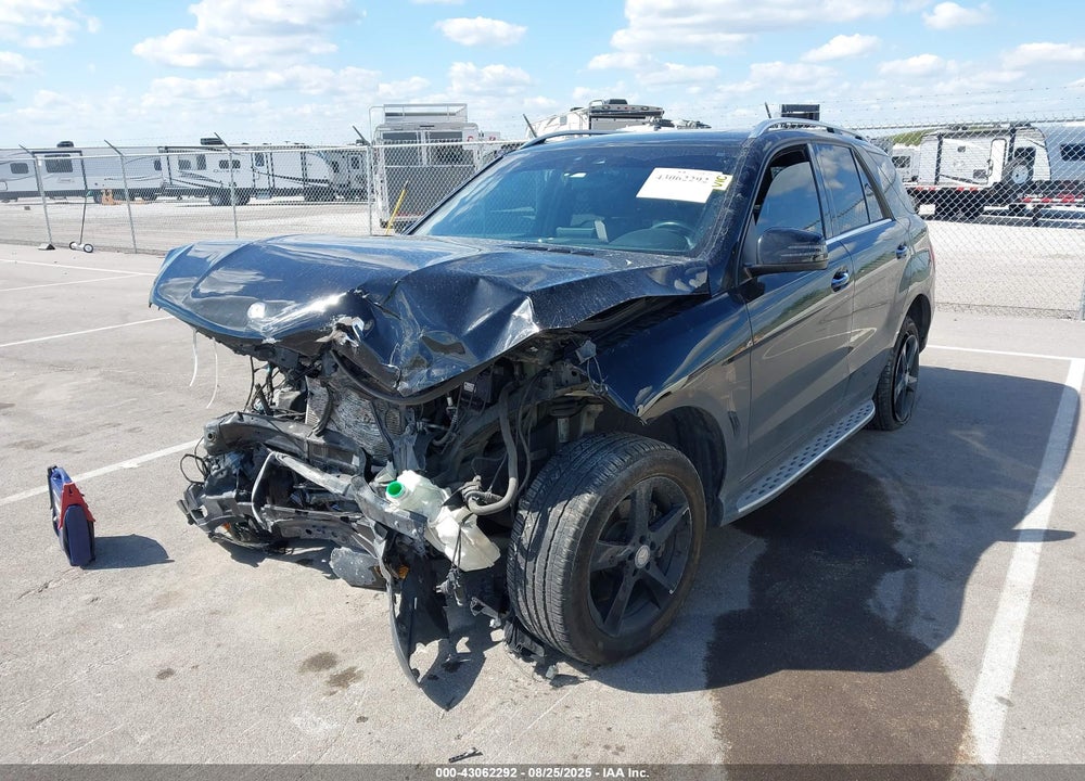 2016 MERCEDES-BENZ GLE CLASS VIN: 4JGDA5HBXGA806557