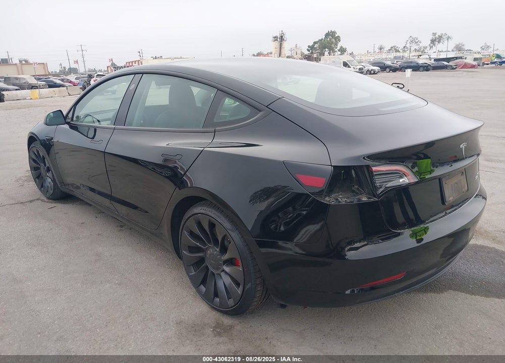 2023 TESLA MODEL 3 PERFORMANCE DUAL MOTOR ALL-WHEEL DRIVE VIN: 5YJ3E1EC3PF600739