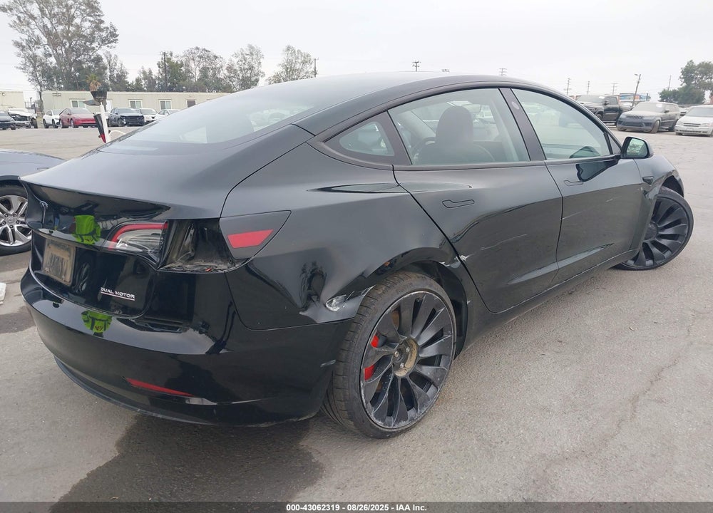 2023 TESLA MODEL 3 PERFORMANCE DUAL MOTOR ALL-WHEEL DRIVE VIN: 5YJ3E1EC3PF600739