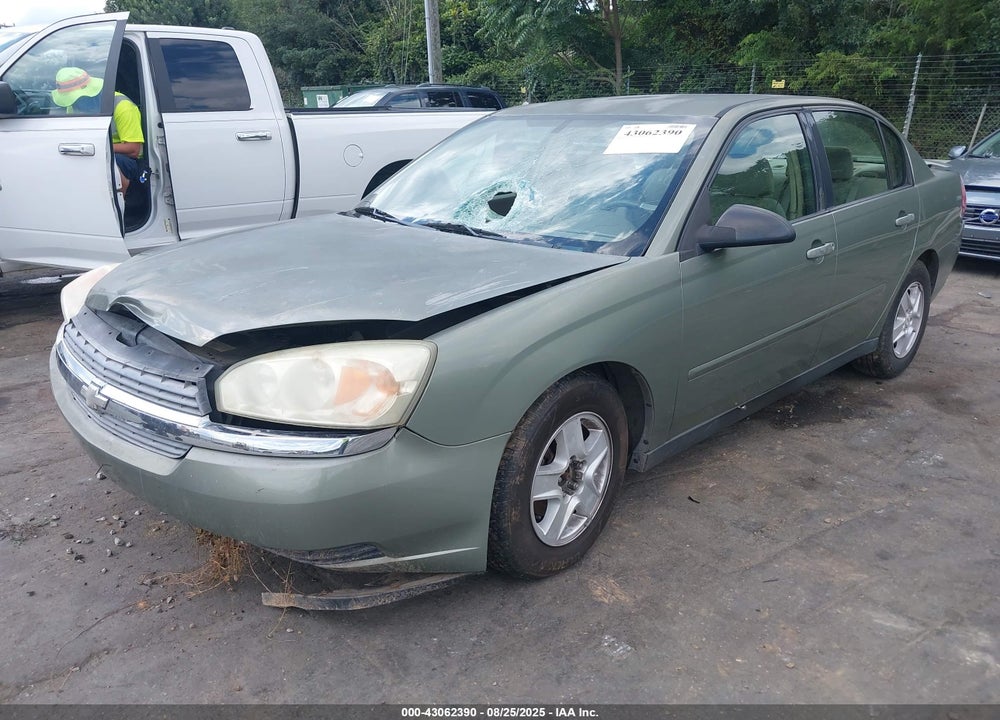 2005 CHEVROLET MALIBU LS VIN: 1G1ZT54885F236999