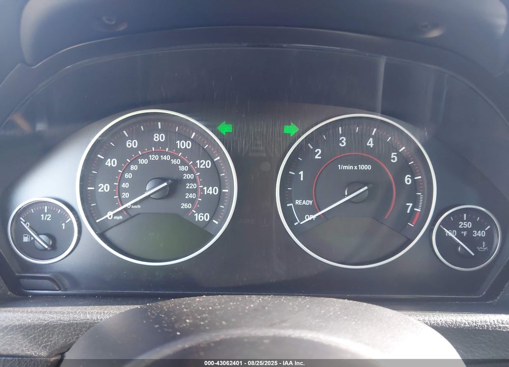 2013 BMW 3 SERIES VIN: WBA3A9G54DNR97154