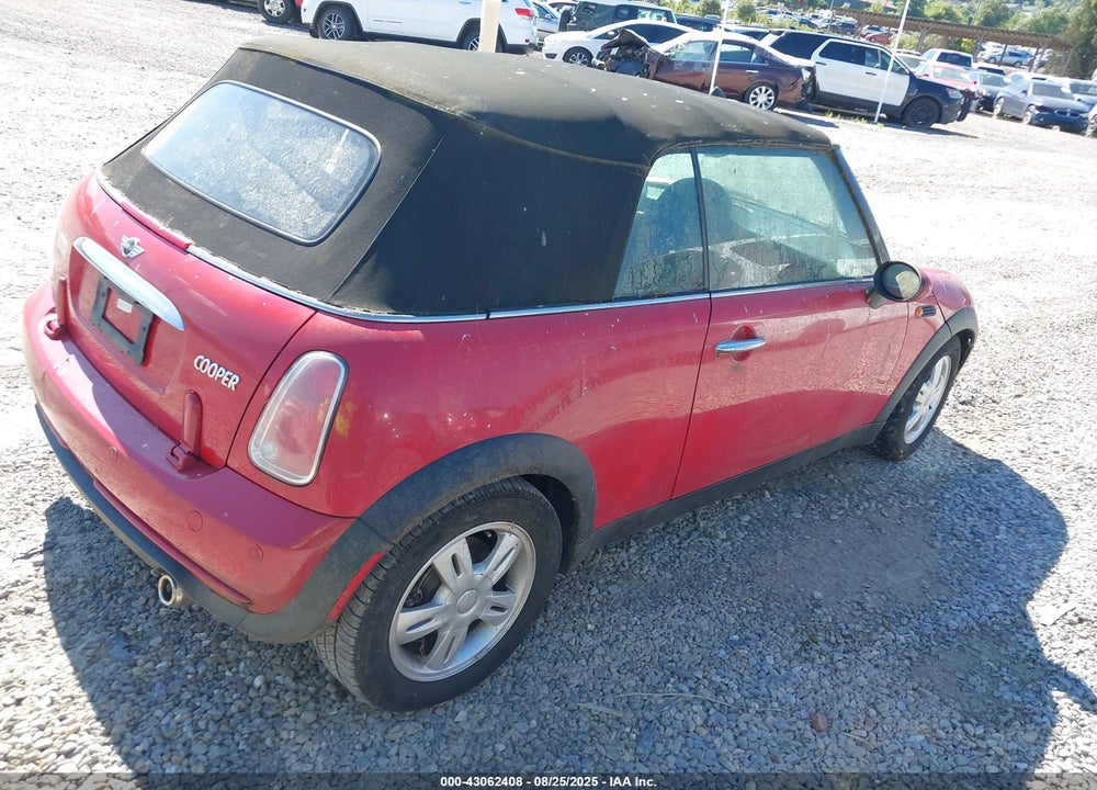 2005 MINI COOPER VIN: WMWRF33515TG12888