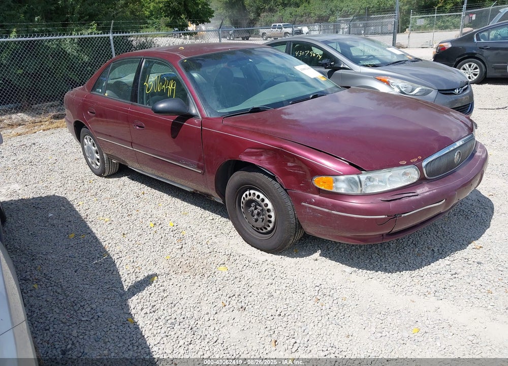 2001 BUICK CENTURY CUSTOM VIN: 2G4WS52J011130112