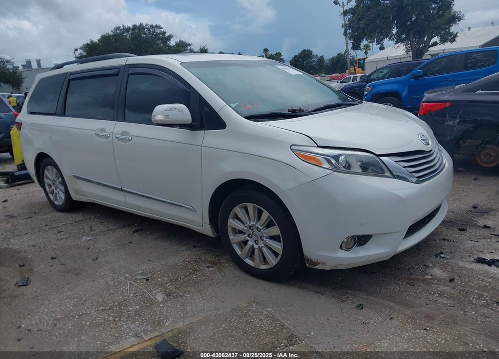 2017 TOYOTA SIENNA LIMITED 7 PASSENGER VIN: 5TDYZ3DC3HS795424
