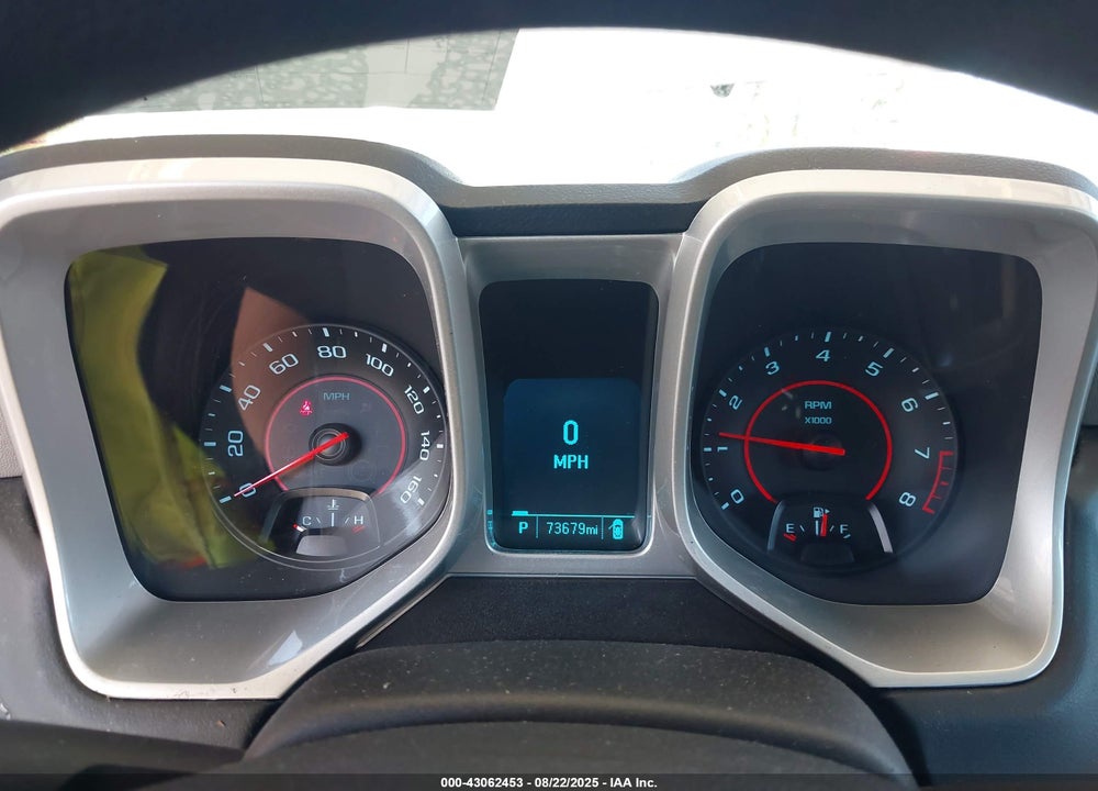 2013 CHEVROLET CAMARO VIN: 2G1FA1E37D9152801