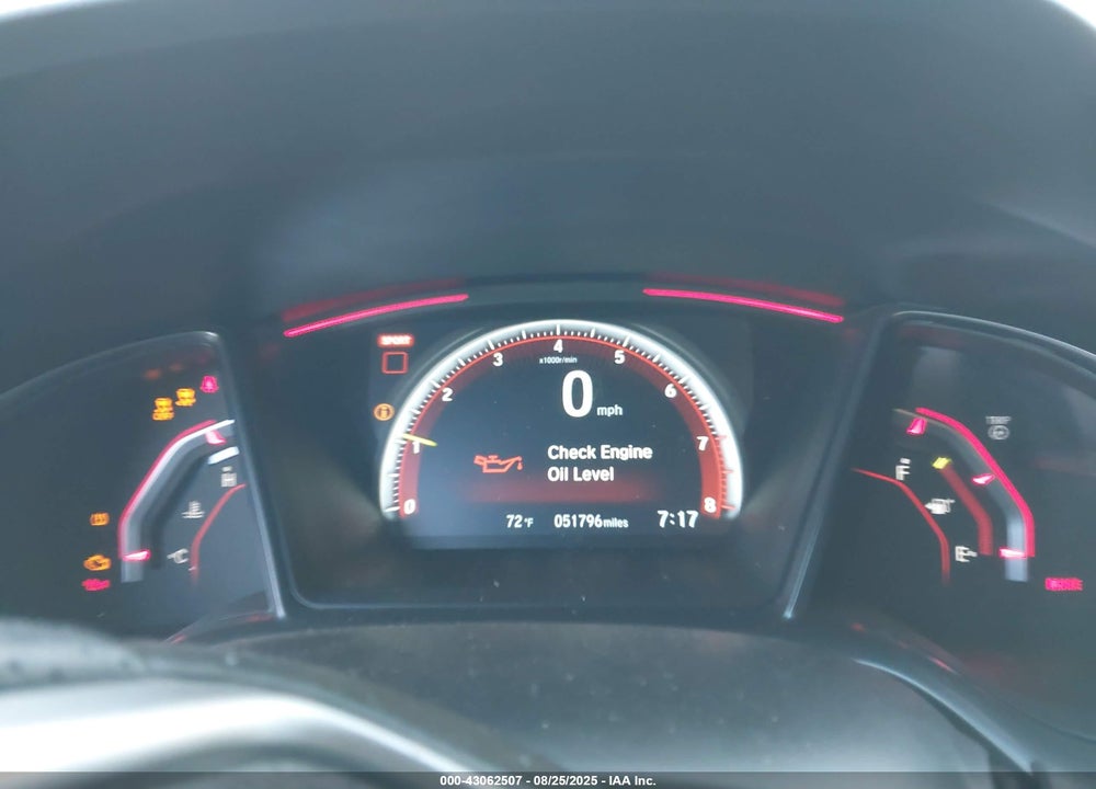 2018 HONDA CIVIC TYPE-R TOURING VIN: SHHFK8G72JU204242