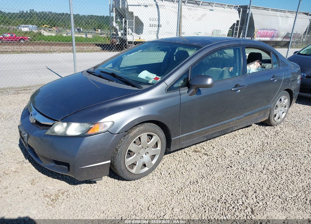 2009 HONDA CIVIC LX VIN: 2HGFA16559H368748