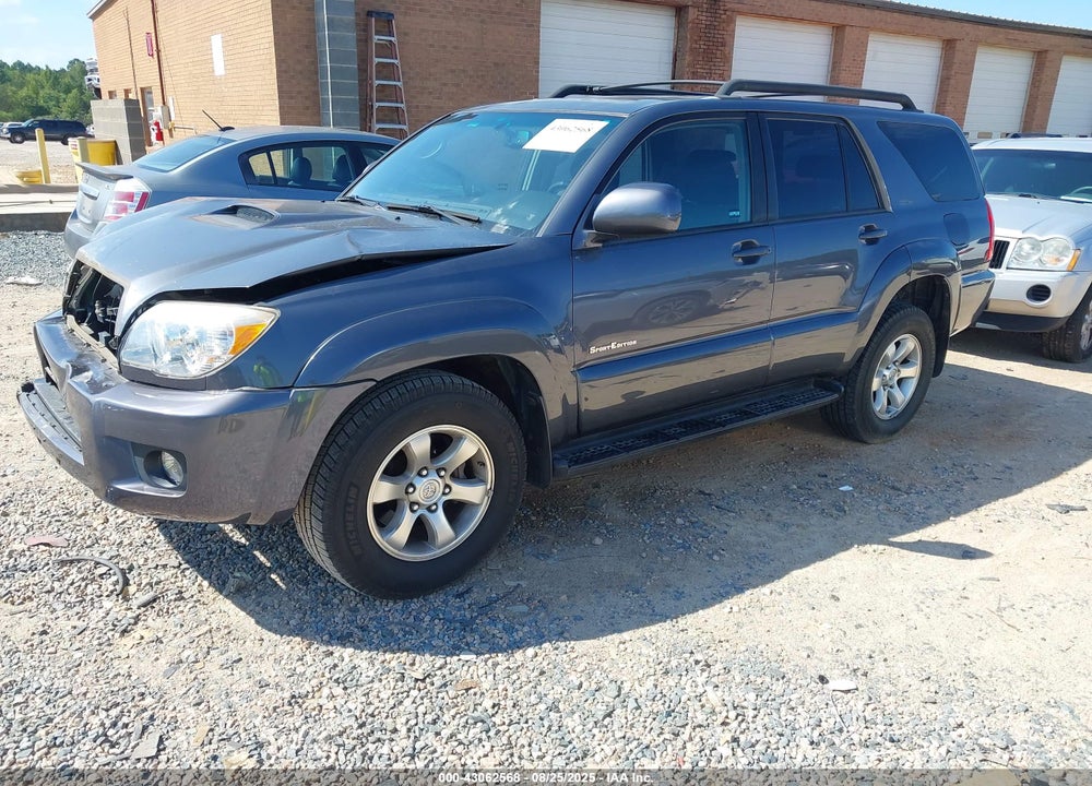 2007 TOYOTA 4RUNNER SPORT V6 VIN: JTEZU14R970098400