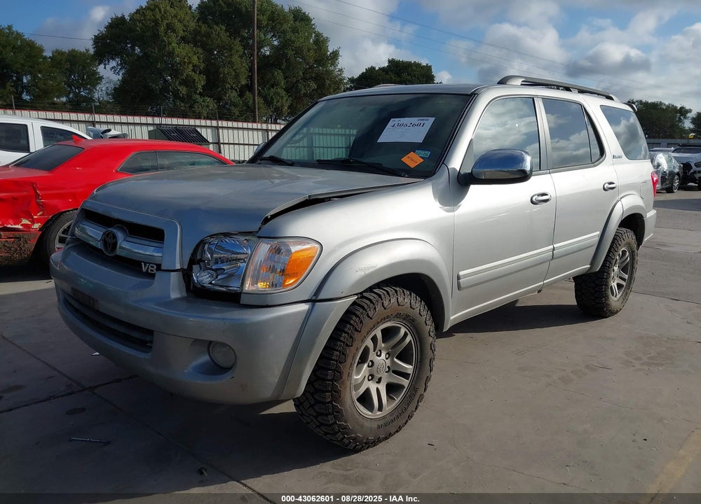 2007 TOYOTA SEQUOIA LIMITED V8 VIN: 5TDBT48A77S286733