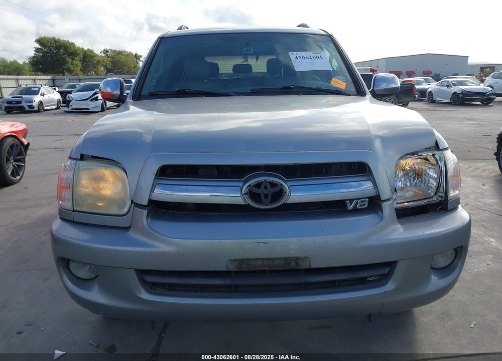 2007 TOYOTA SEQUOIA LIMITED V8 VIN: 5TDBT48A77S286733