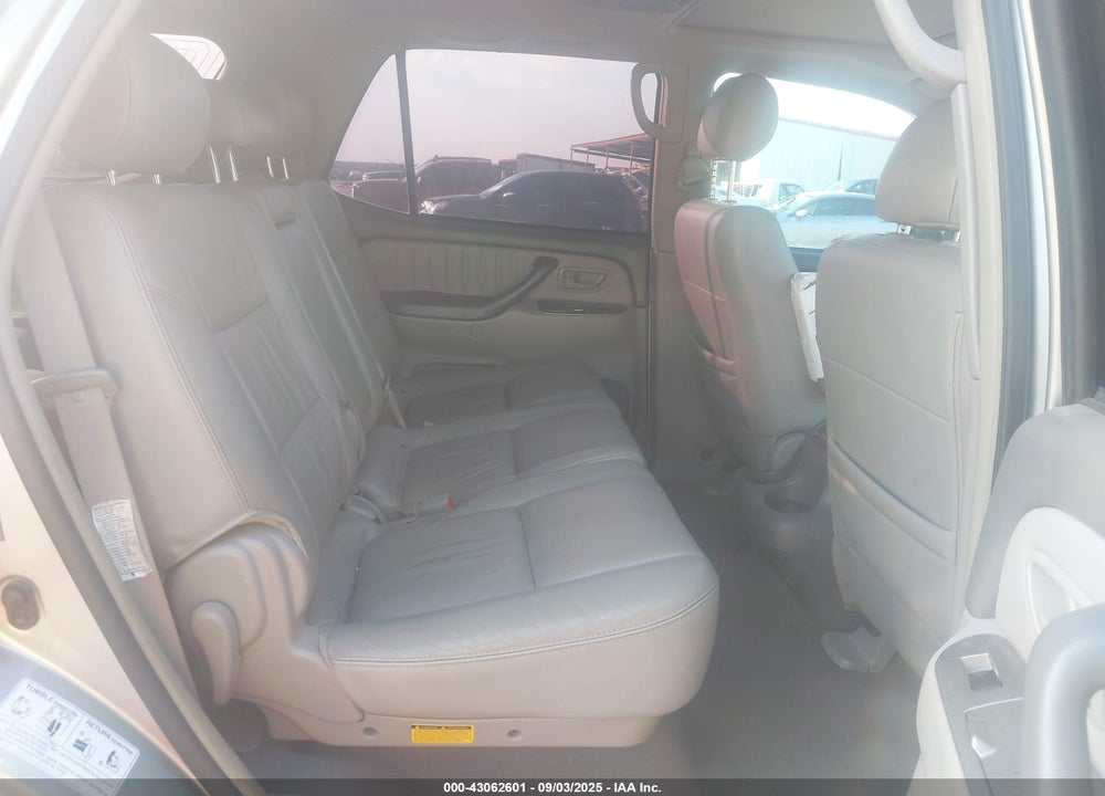 2007 TOYOTA SEQUOIA LIMITED V8 VIN: 5TDBT48A77S286733