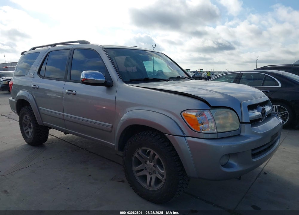 2007 TOYOTA SEQUOIA LIMITED V8 VIN: 5TDBT48A77S286733
