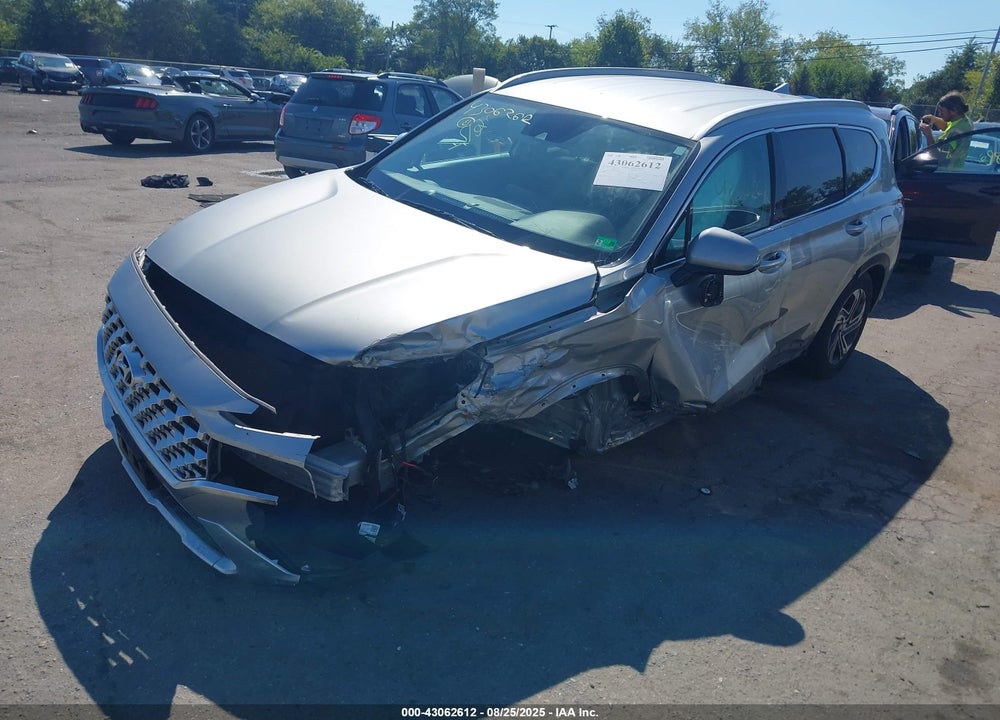 2021 HYUNDAI SANTA FE VIN: 5NMS24AJ8MH308363