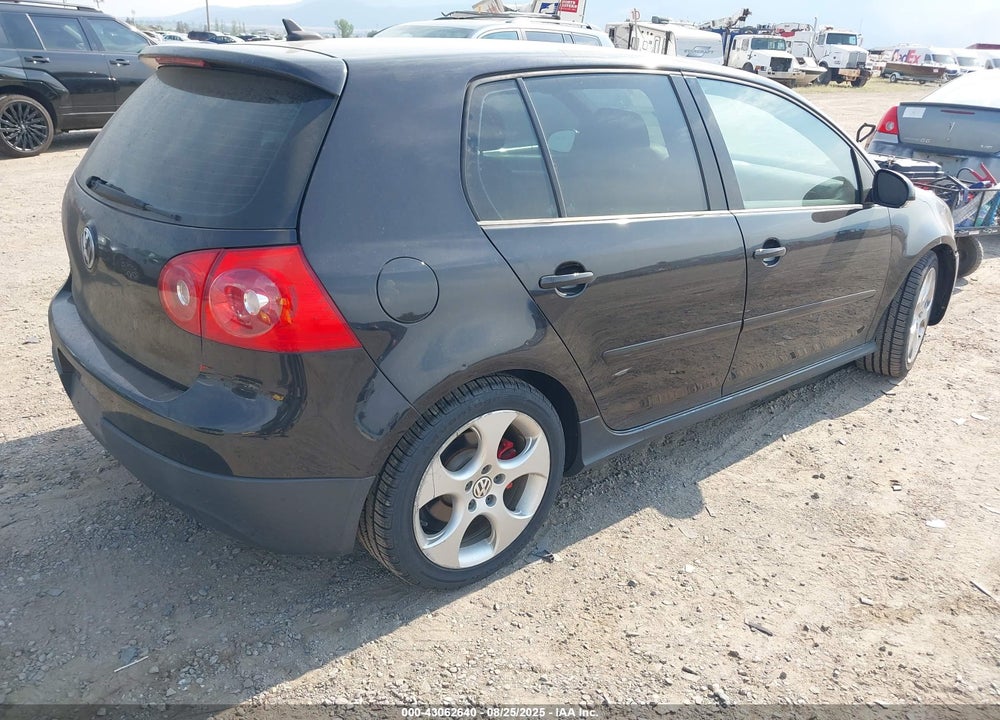2009 VOLKSWAGEN GTI VIN: WVWGD71K59W108331