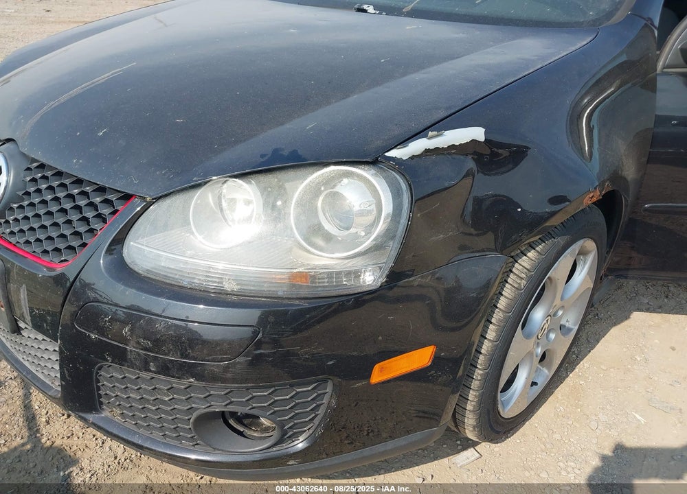2009 VOLKSWAGEN GTI VIN: WVWGD71K59W108331