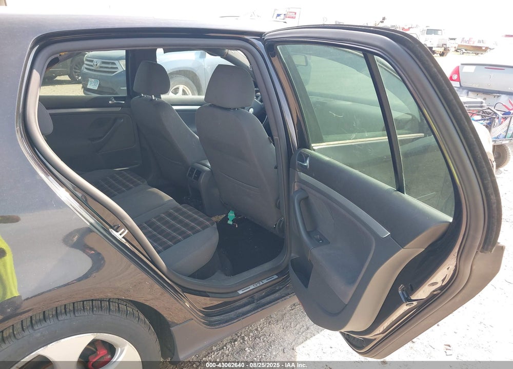 2009 VOLKSWAGEN GTI VIN: WVWGD71K59W108331
