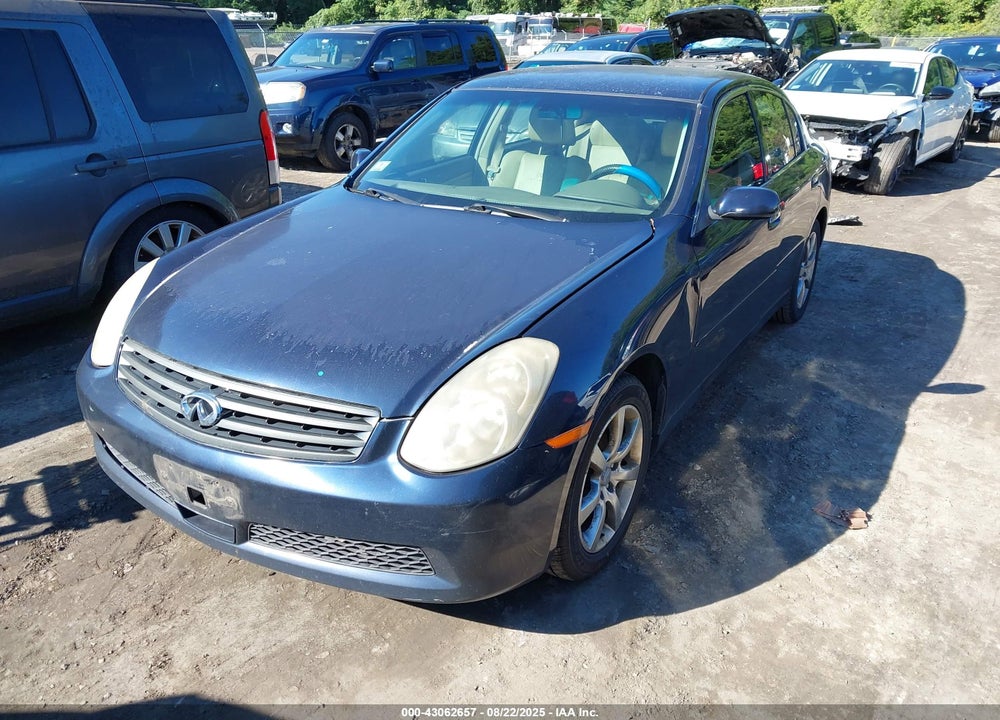 2005 INFINITI G35X VIN: JNKCV51F75M308909