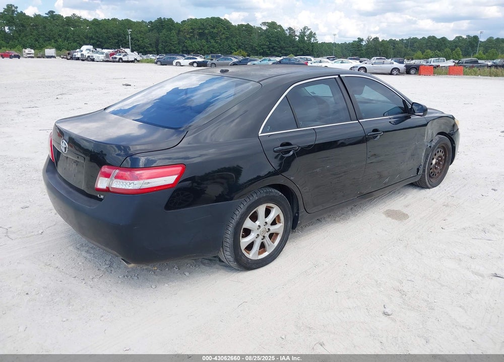 2011 TOYOTA CAMRY LE V6 VIN: 4T1BK3EK6BU117104