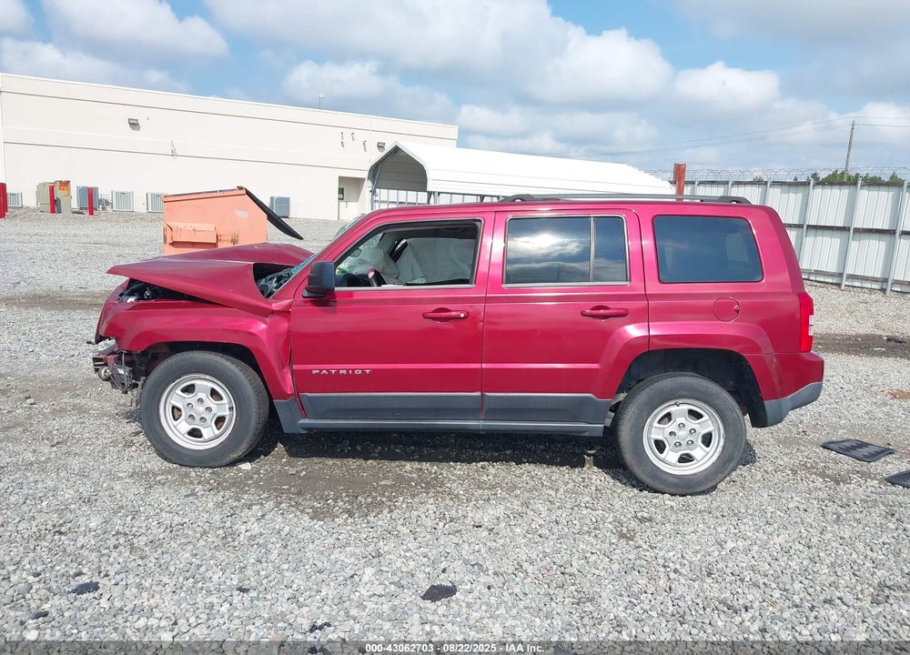 2014 JEEP PATRIOT VIN: 1C4NJPBA7ED534453