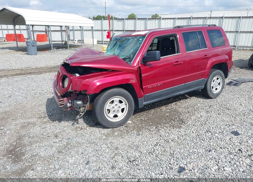 2014 JEEP PATRIOT VIN: 1C4NJPBA7ED534453