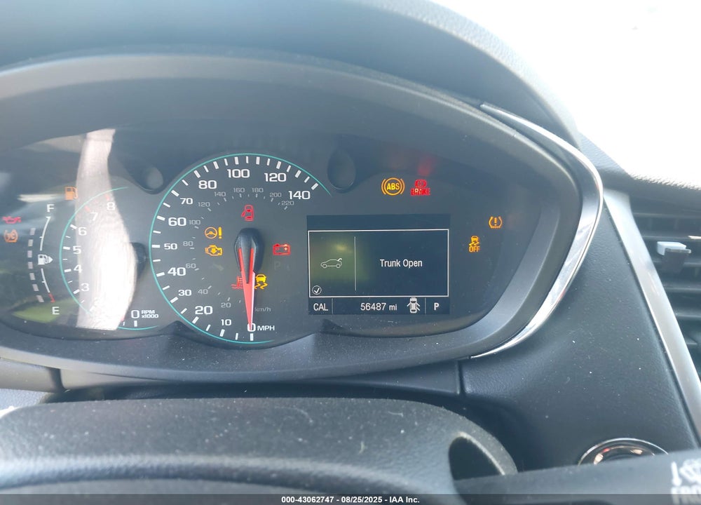 2017 CHEVROLET TRAX VIN: KL7CJPSB0HB206496
