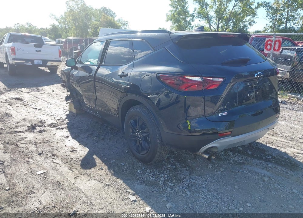 2022 CHEVROLET BLAZER VIN: 3GNKBCR41NS185032