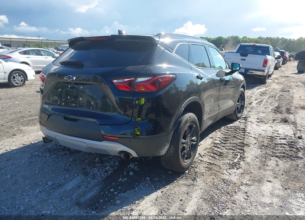 2022 CHEVROLET BLAZER VIN: 3GNKBCR41NS185032