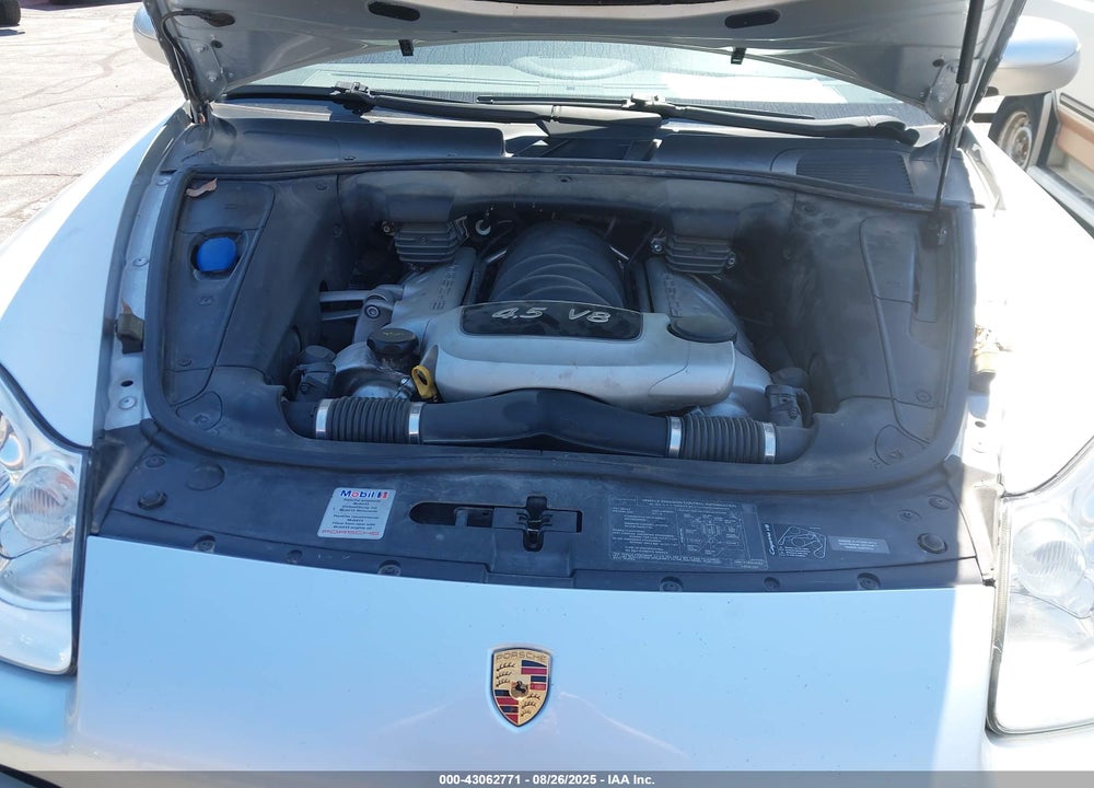 2004 PORSCHE CAYENNE S VIN: WP1AB29PX4LA62020