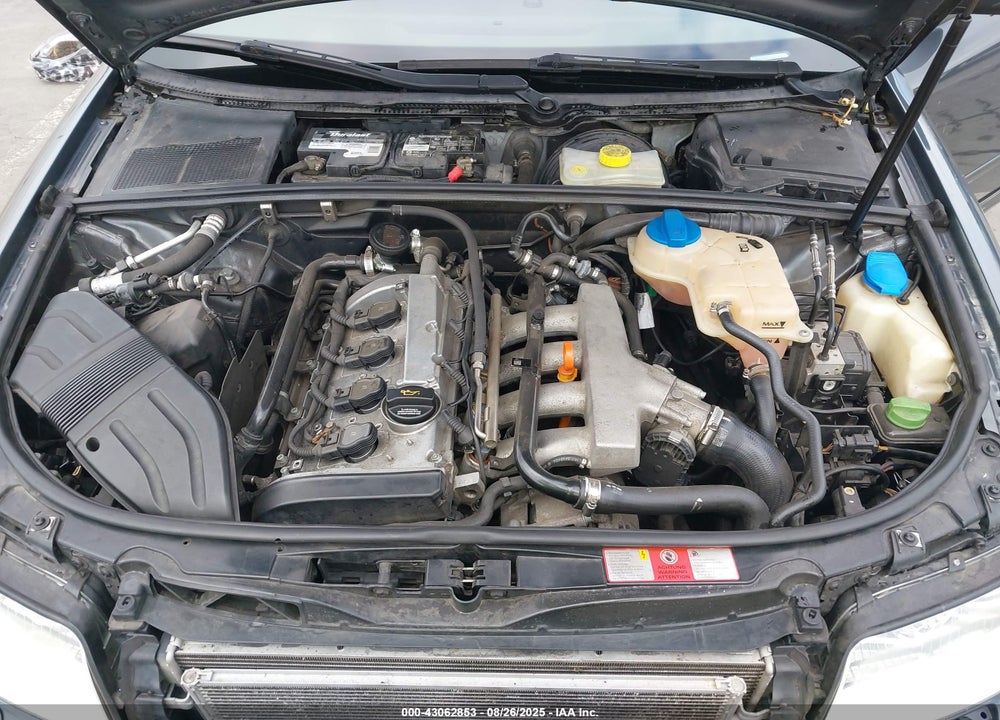 2005 AUDI A4 VIN: WAUJC68E15A031898