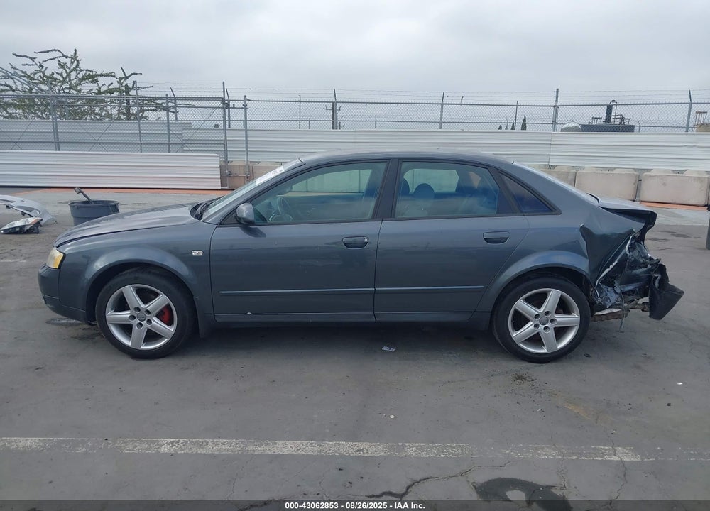 2005 AUDI A4 VIN: WAUJC68E15A031898