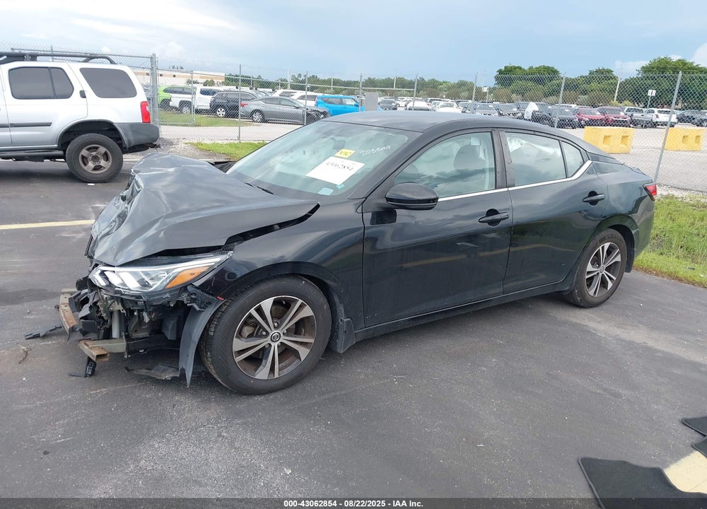 2020 NISSAN SENTRA VIN: 3N1AB8CV5LY208599