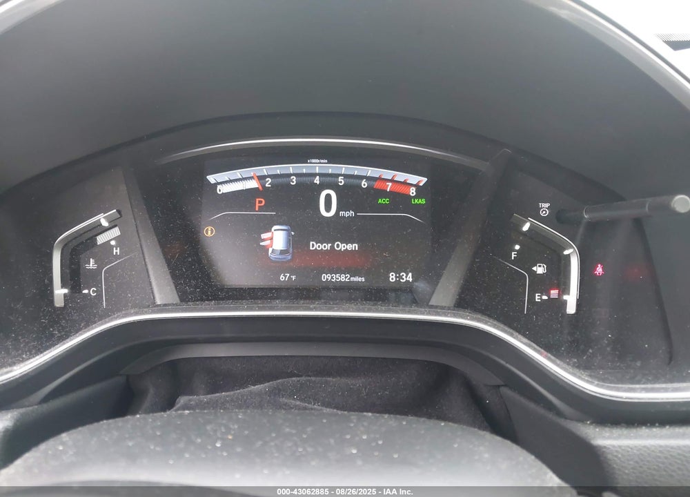 2018 HONDA CR-V VIN: 2HKRW1H52JH519258