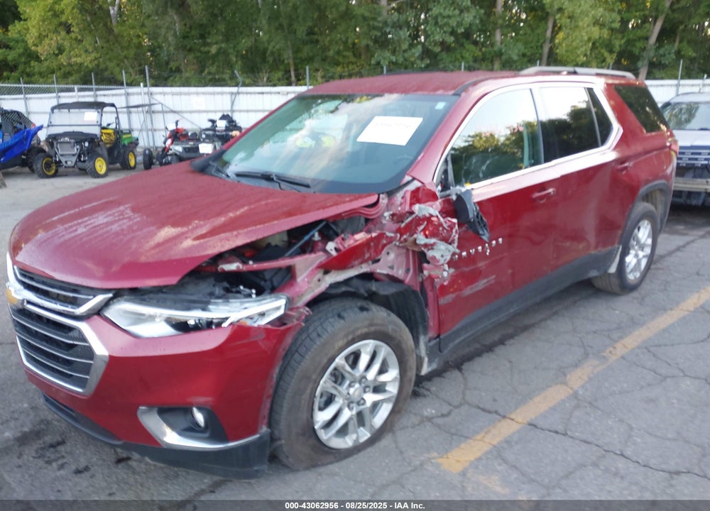 2021 CHEVROLET TRAVERSE AWD LT CLOTH VIN: 1GNEVGKW8MJ145151
