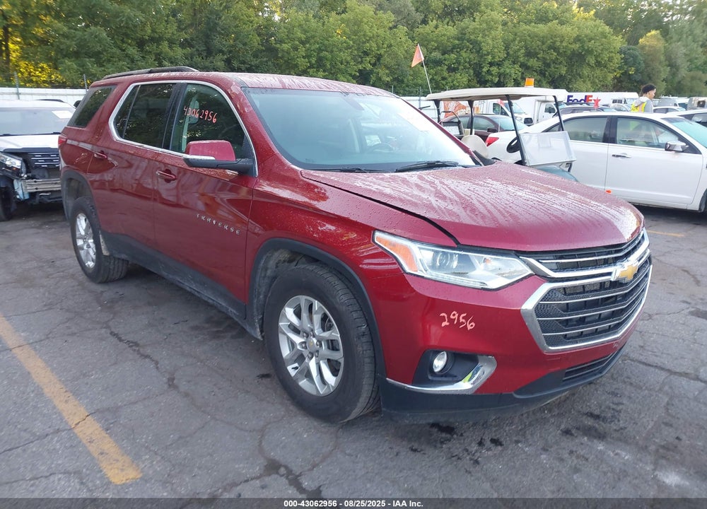 2021 CHEVROLET TRAVERSE AWD LT CLOTH VIN: 1GNEVGKW8MJ145151