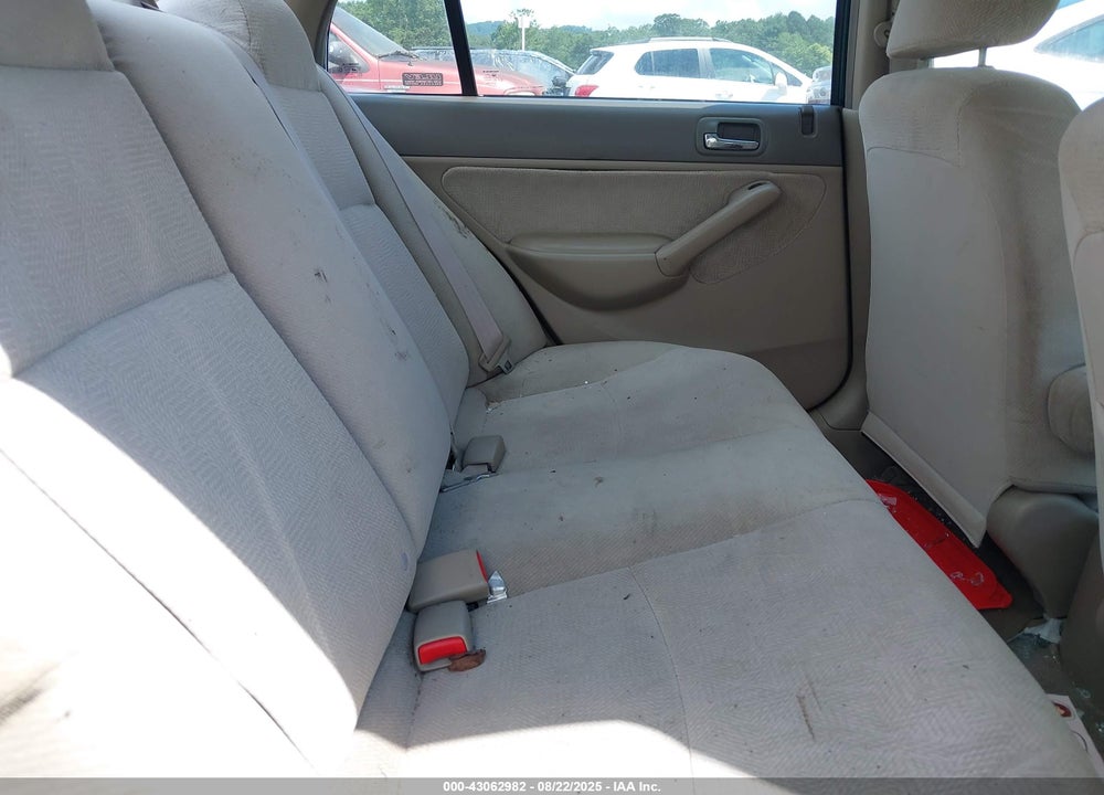 2002 HONDA CIVIC LX VIN: 1HGES16552L063333