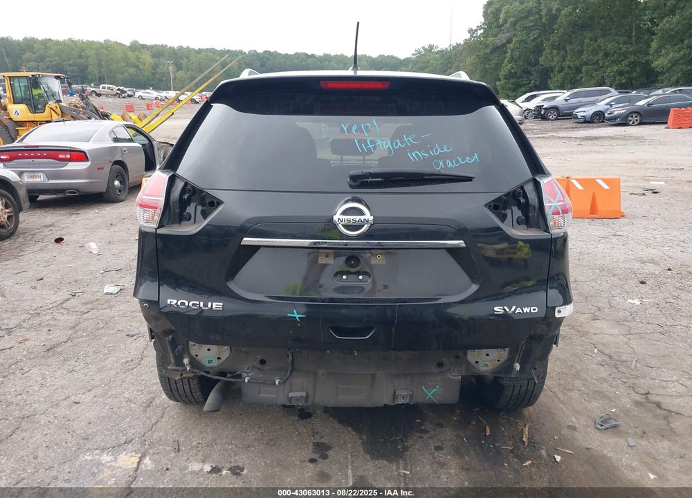 2016 NISSAN ROGUE SV VIN: KNMAT2MV5GP674272