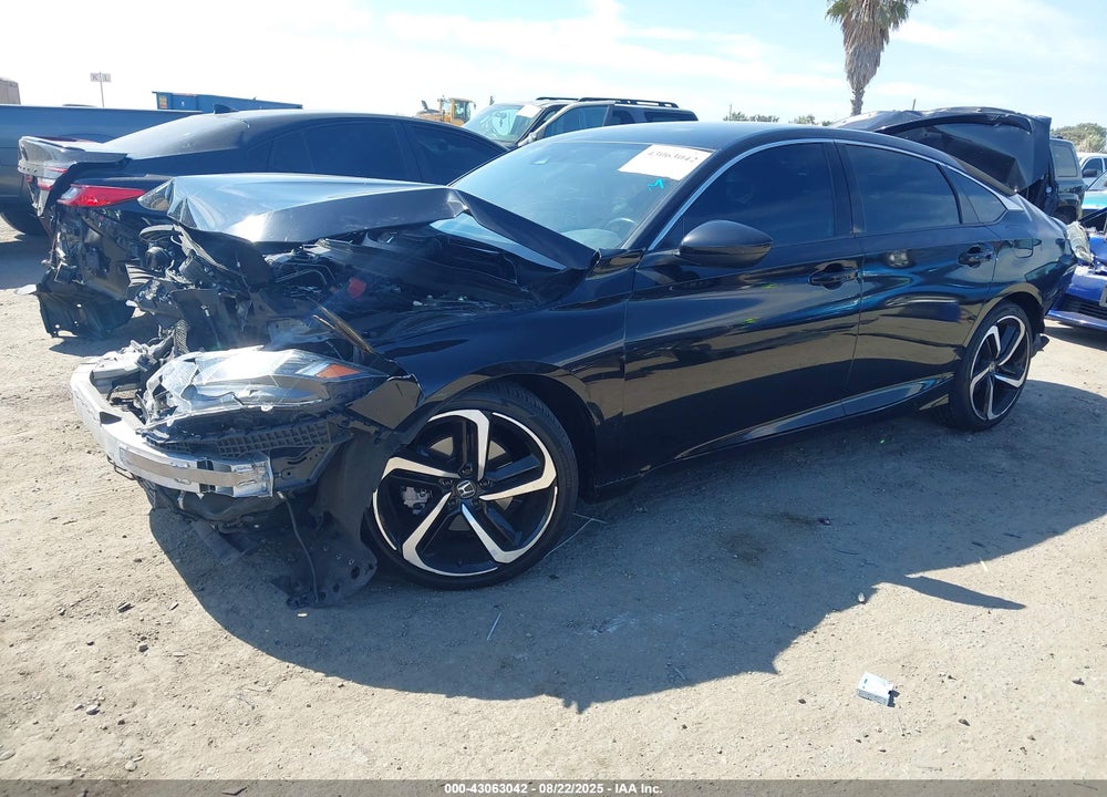 2021 HONDA ACCORD VIN: 1HGCV1F30MA092850