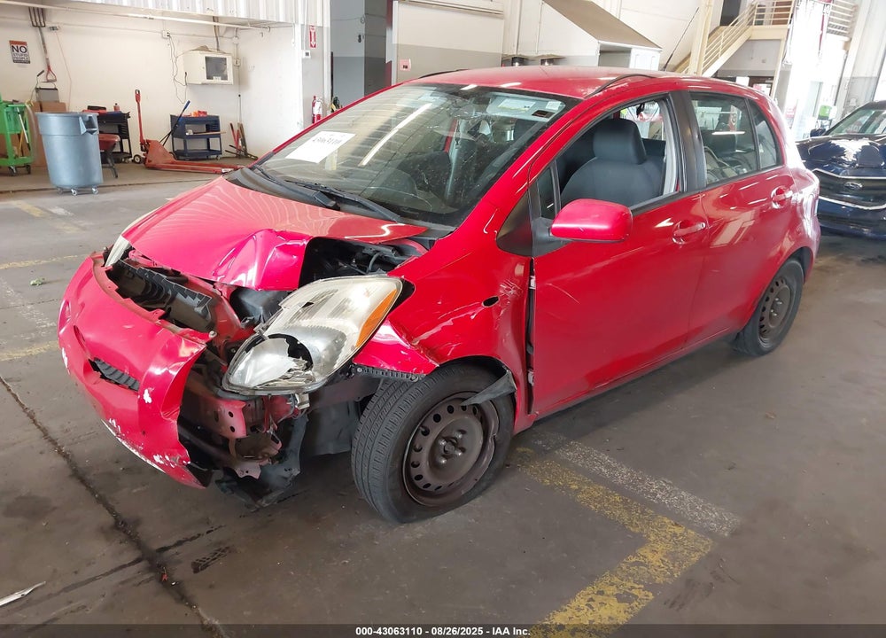 2009 TOYOTA YARIS VIN: JTDKT903X95245631