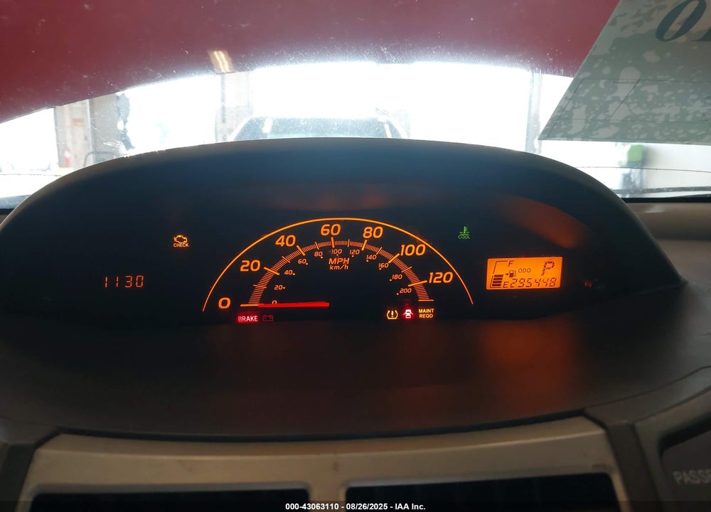 2009 TOYOTA YARIS VIN: JTDKT903X95245631