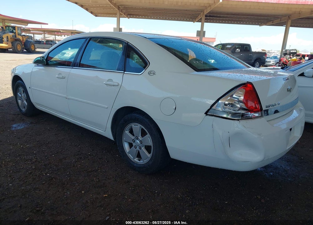 2008 CHEVROLET IMPALA LT VIN: 2G1WT58N689140353